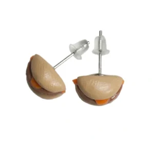 Burger & Fries Stud Earrings - Image 3